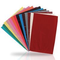6.5" x 9.5" High Density Merchandise Bags - 1,000/Case - Burgundy
