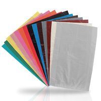 12" x 15" High Density Merchandise Bags - 1,000/Case - Grey