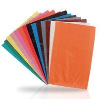 12" x 15" High Density Merchandise Bags - 1,000/Case - Orange